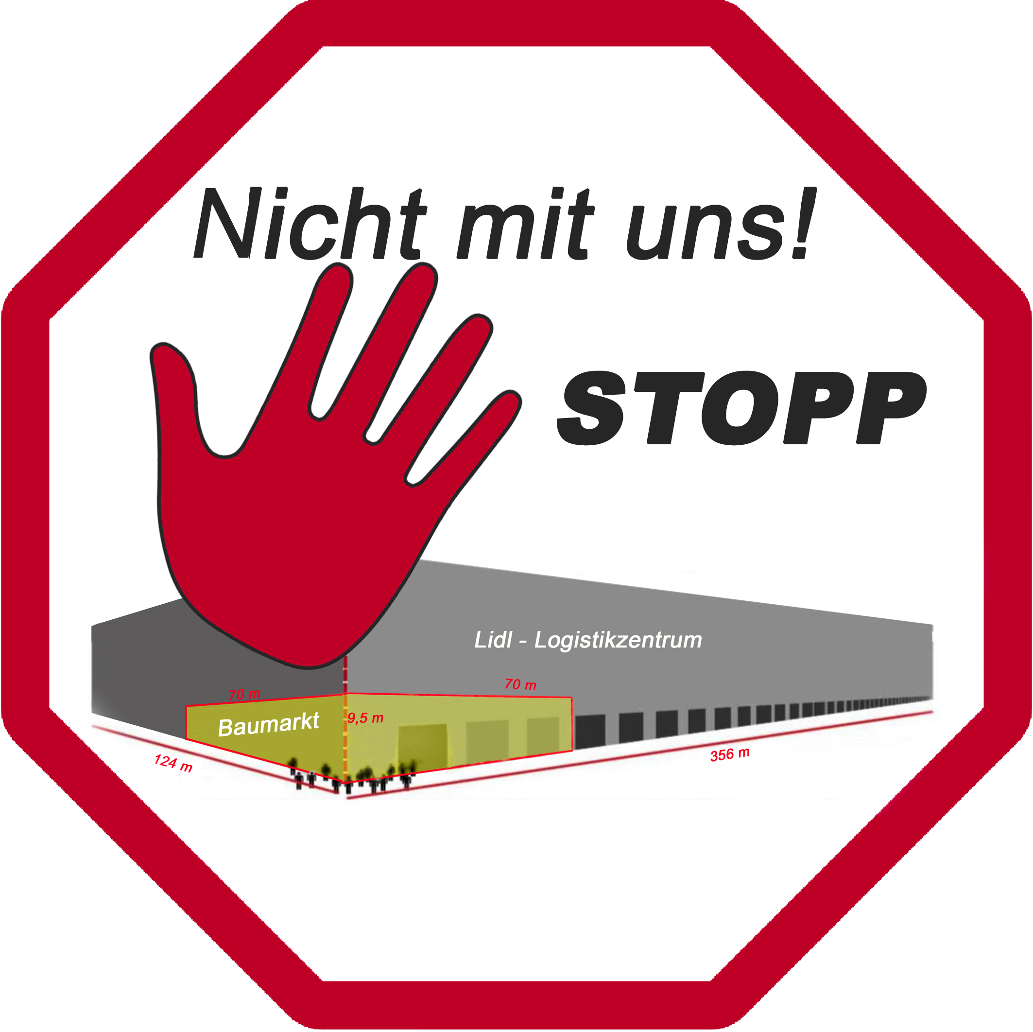 Stoppt Logistikzentrum